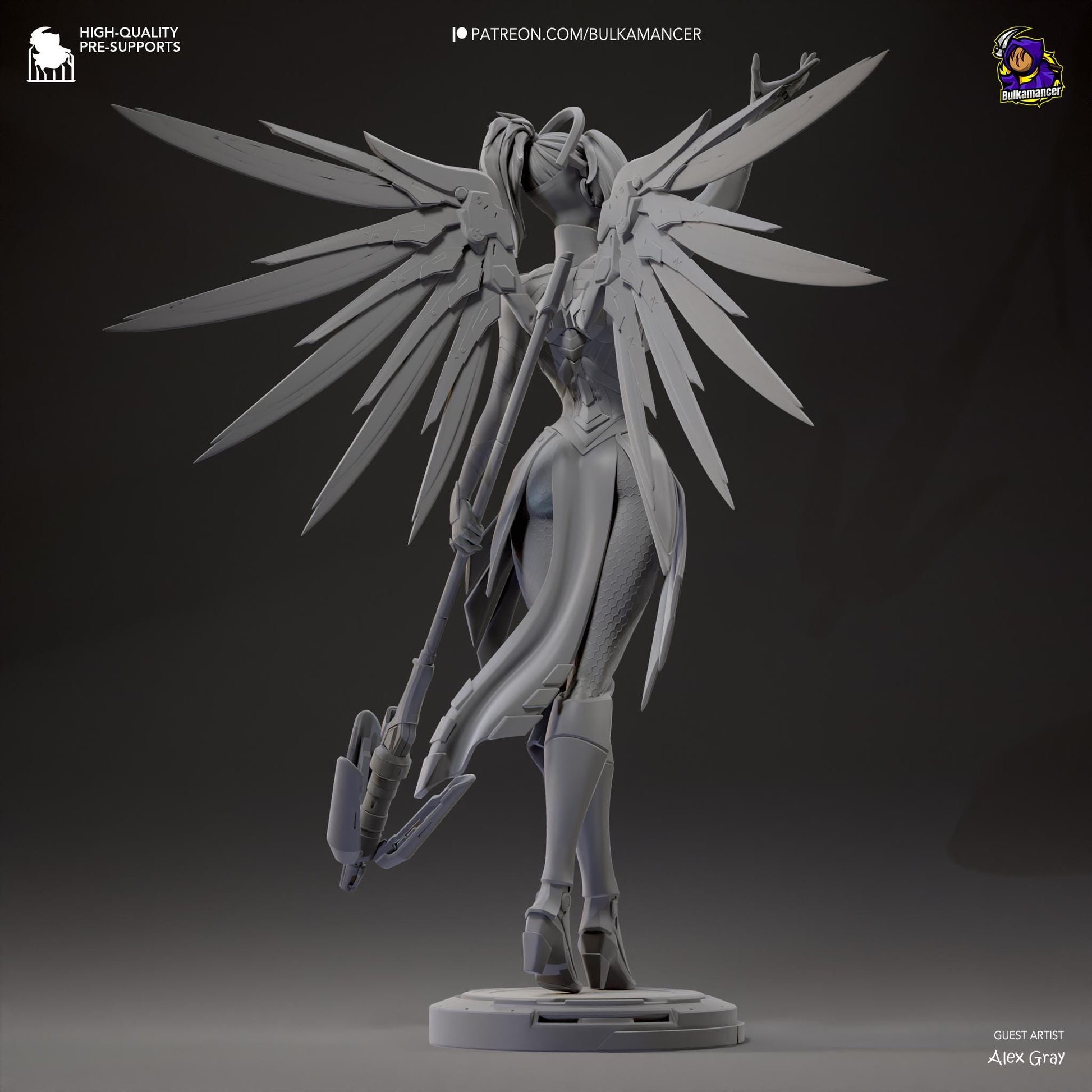 Mercy Figure - Overwatch - Alternate view 6