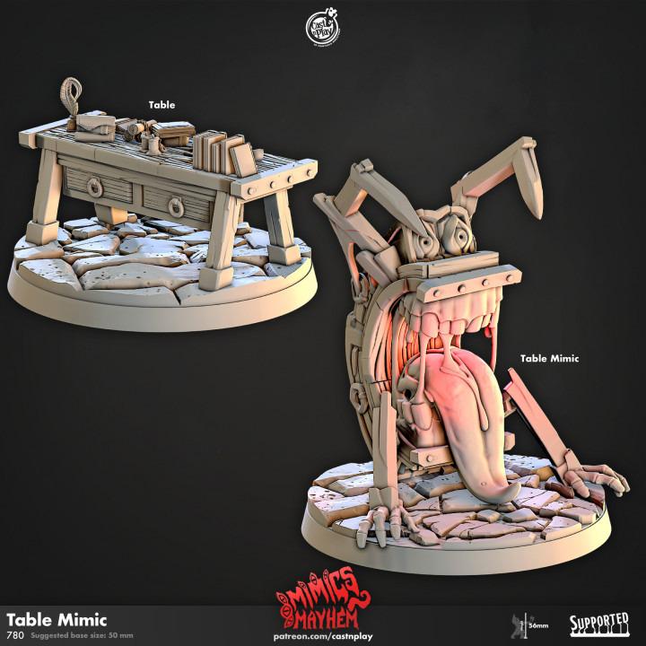 Table Mimic Miniature