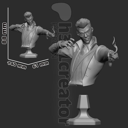 Percival de Rolo The Legend of Vox Machina Bust - Alternate view 4