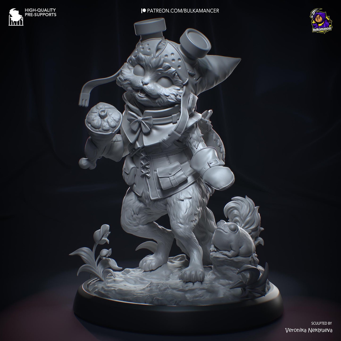 Palico and Toad Figure - Monster Hunter Wilds - Alternate view 5
