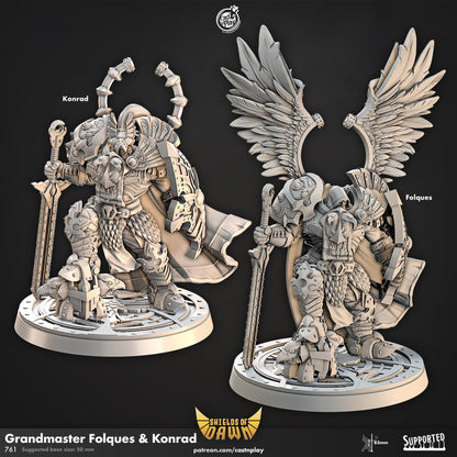 Aasimar Paladin Miniature