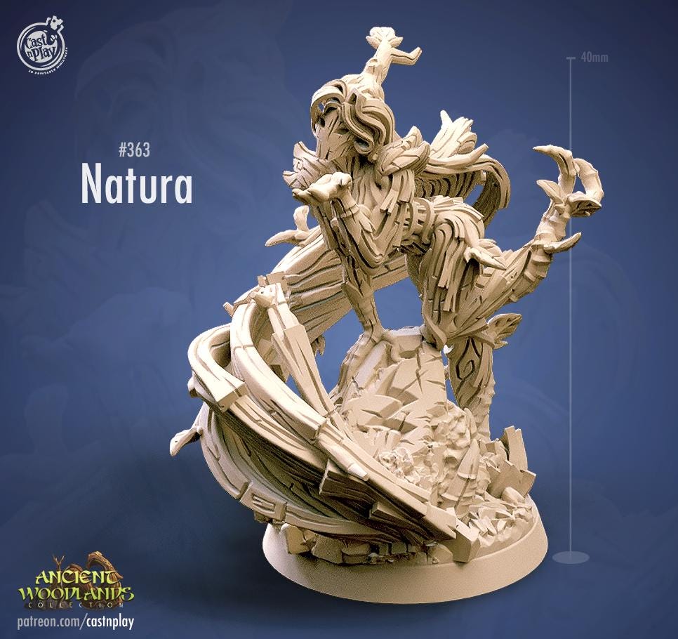 Forest Creature Miniature - Alternate view 2