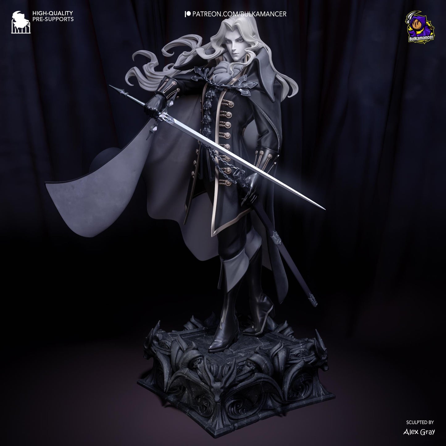 Alucard Castlevania Figure - Alternate view 2