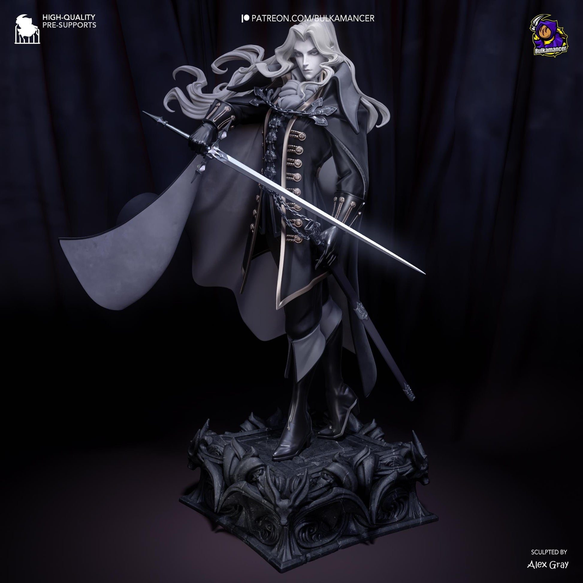 Alucard Castlevania Figure - Alternate view 2