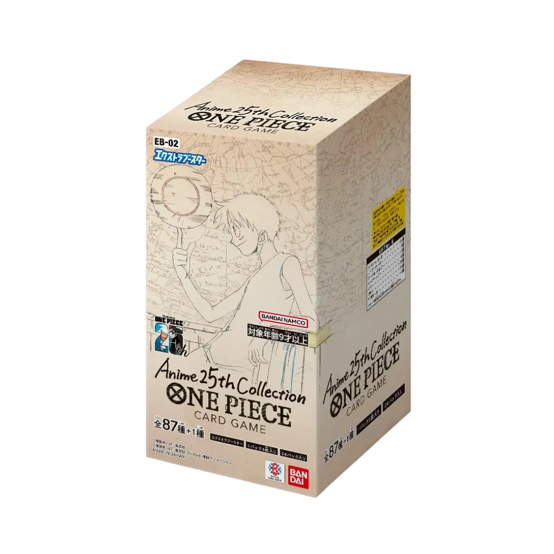 One Piece Card Game EB-02: Anime 25th Collection Booster Box - Japanese