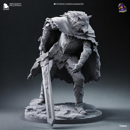 Blaidd the Half Wolf Figure - Elden Ring - Alternate view 6