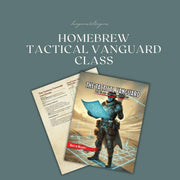 Homebrew Tactical Vanguard Class Guide - digital download preview