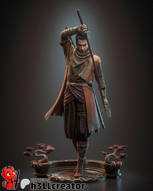 Wolf Sekiro Shadows Die Twice Figure