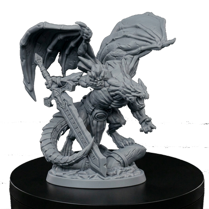 Stone Dragon miniature by Late Night Miniatures