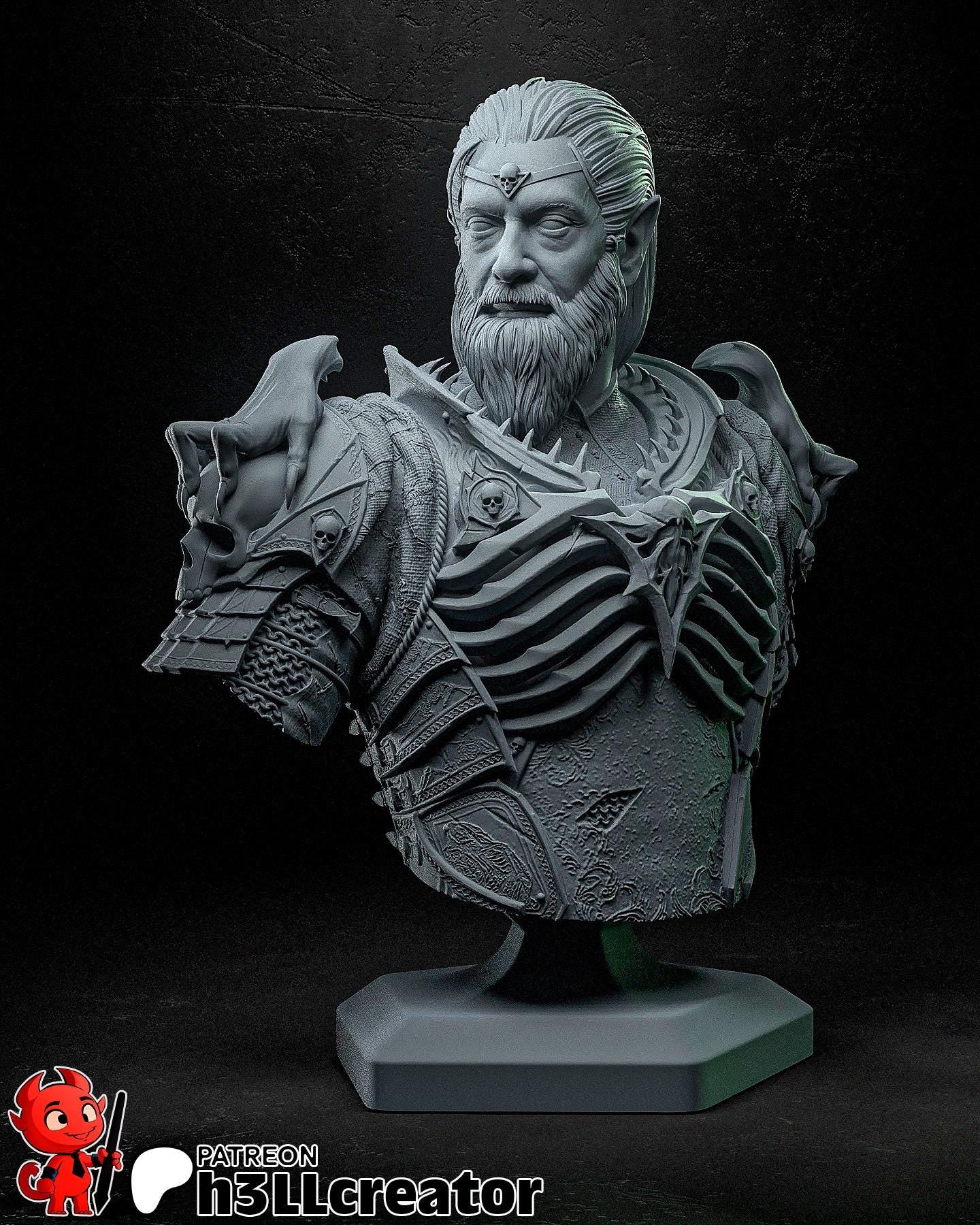 Ketheric Thorm Bust - Baldur's Gate 3