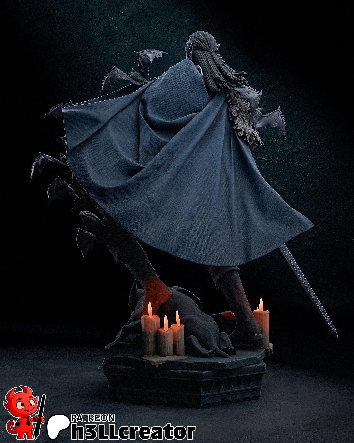 Strahd von Zarovich Curse of Strahd Figure - Alternate view 2