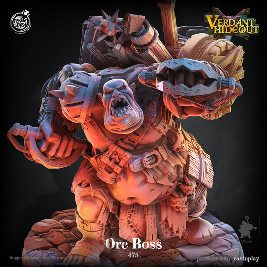 Orc Boss Miniature