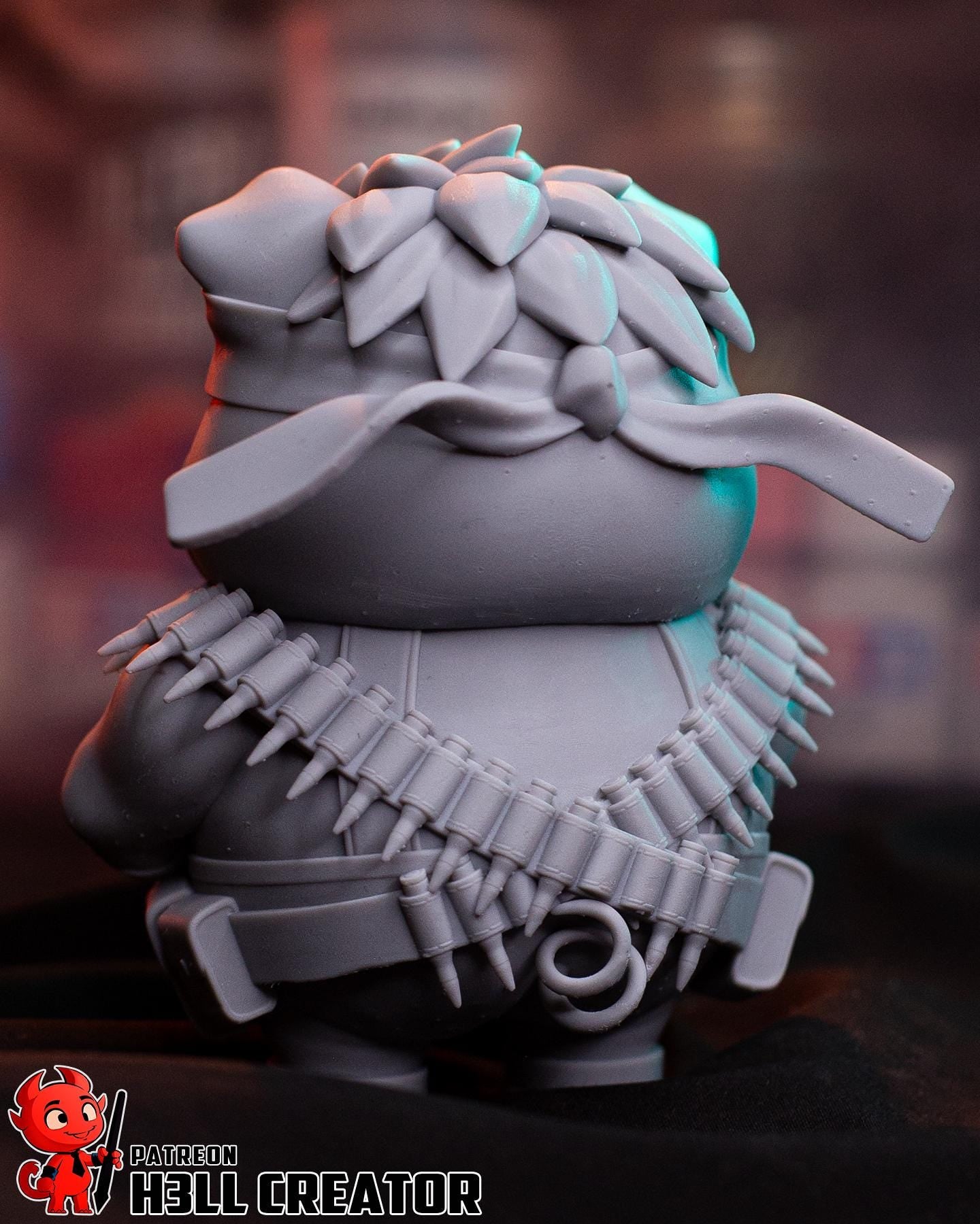 Solid Snake Metal Gear Solid Chibi Figure - Alternate view 3