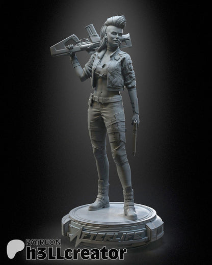 Rogue Amendiares Figure - Cyberpunk 2077 - Alternate view 4