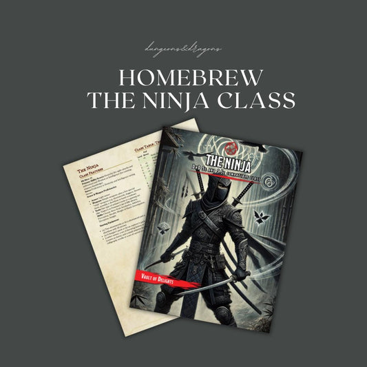 Homebrew The Ninja Class Guide