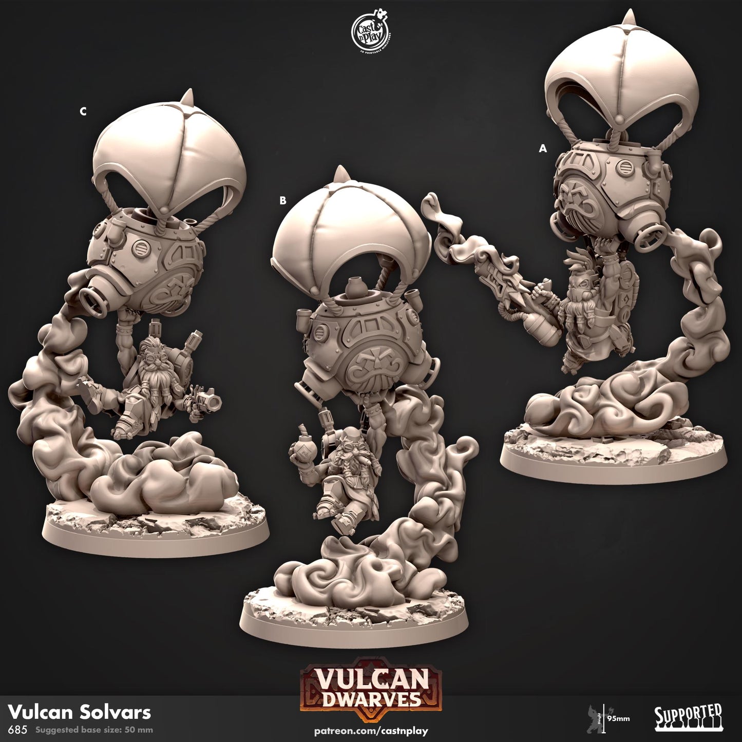 Dwarf Artificer Miniature
