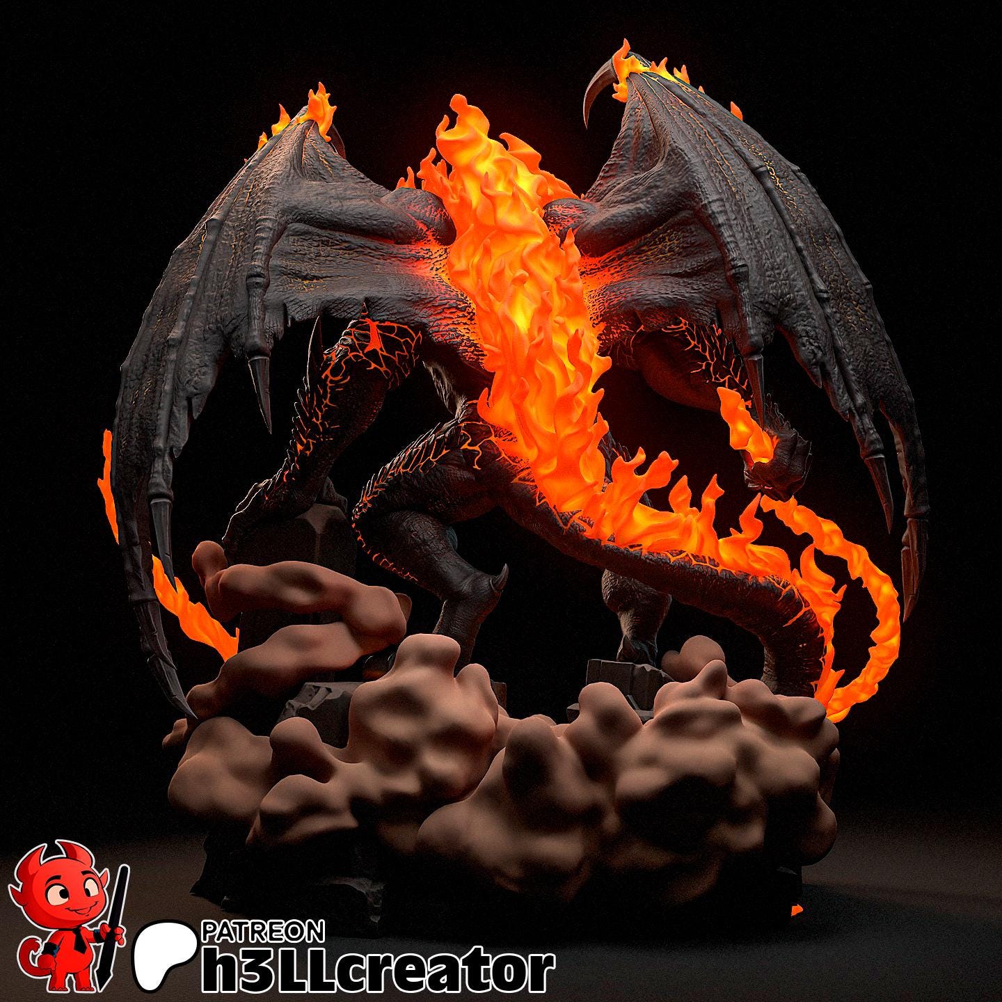 Balrog Figure - The Lord of the Rings - Alternate view 4