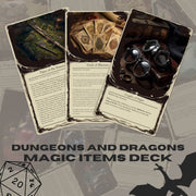 Magic Items Deck - digital download preview