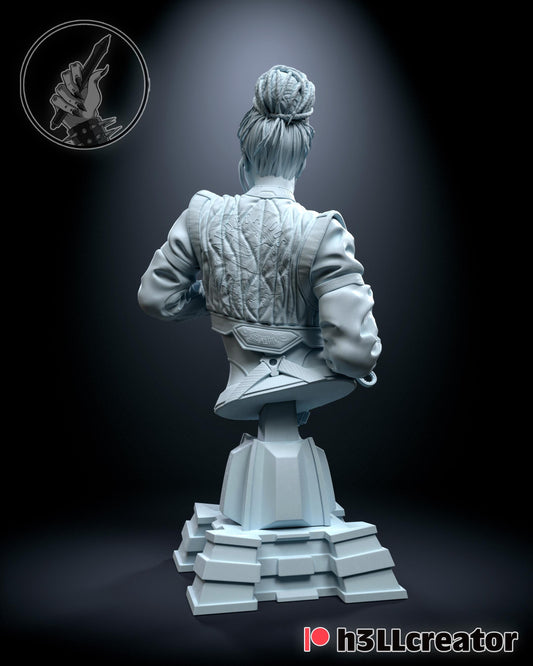 Panam Palmer Bust - Cyberpunk 2077 - Alternate view 2