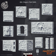 Terrain - resin tabletop miniature front view