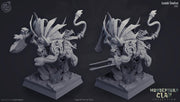 Minotaur Fighter Miniature - resin tabletop miniature front view