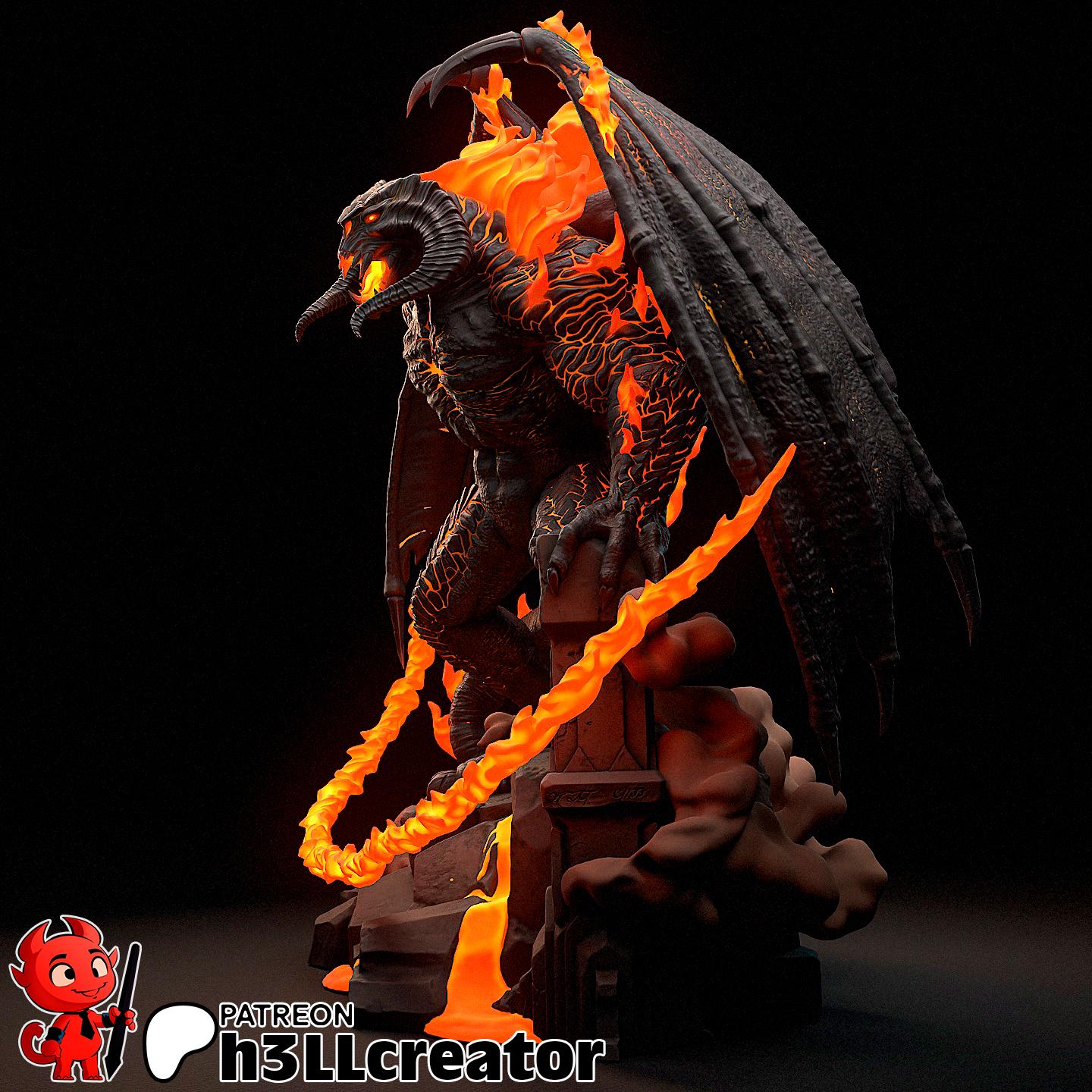 Balrog Figure - The Lord of the Rings - Alternate view 2