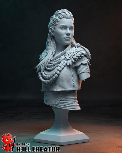 Aloy Horizon Zero Dawn Bust - Alternate view 4