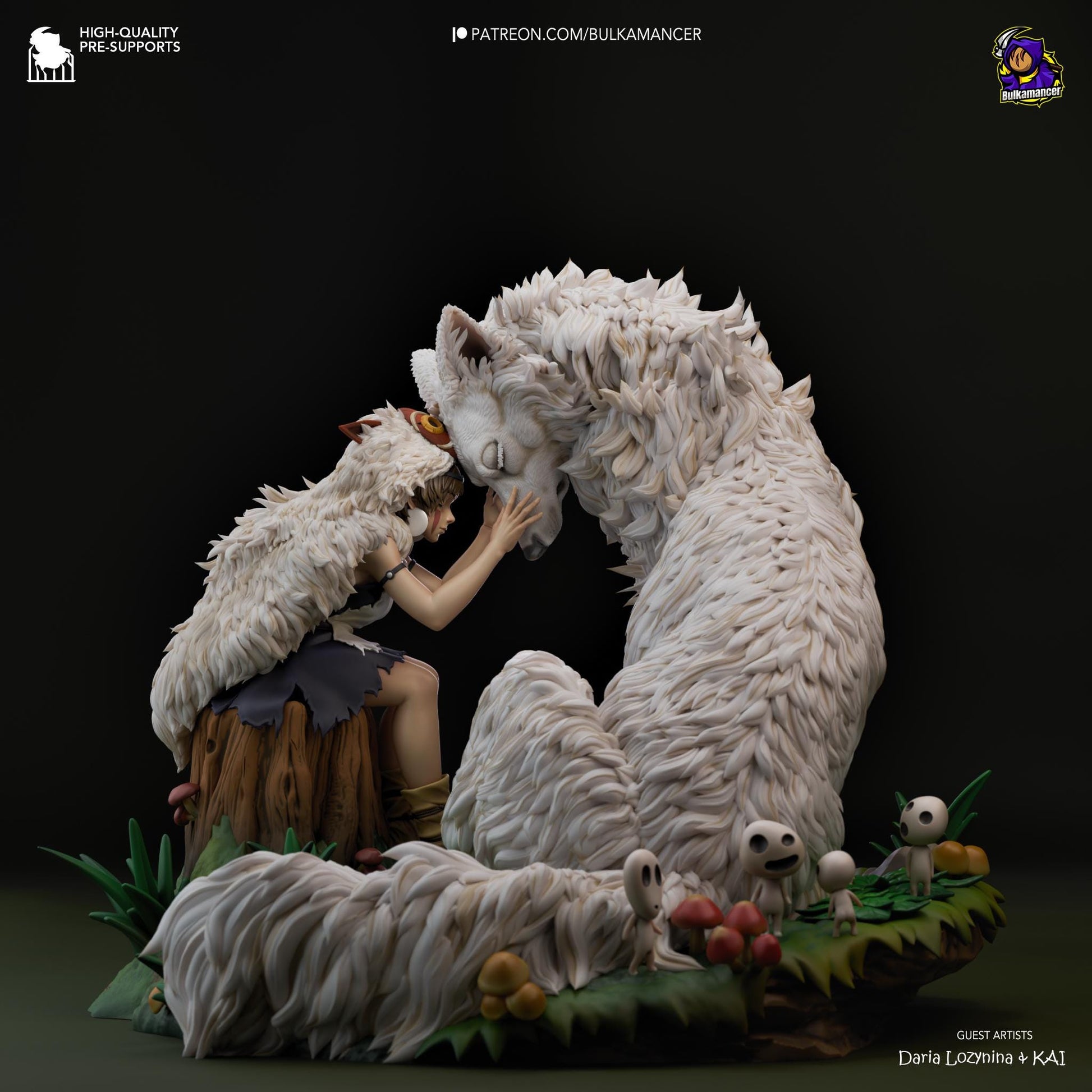 San Princess Mononoke Figure
