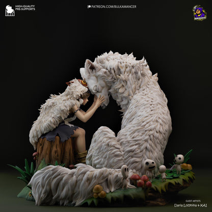 San Princess Mononoke Figure