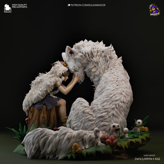 San Princess Mononoke Figure