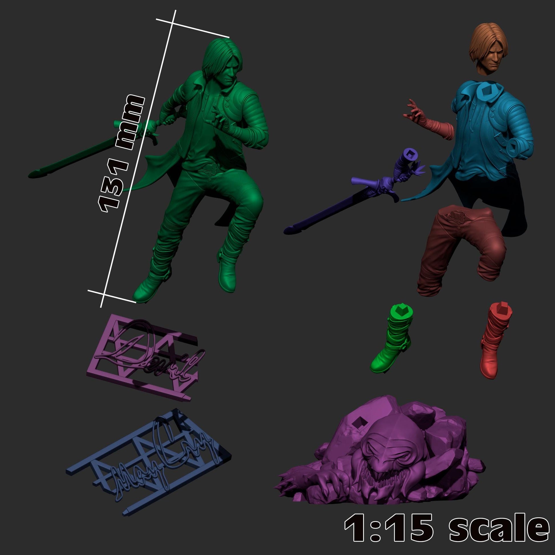 Dante Figure - Alternate view 7