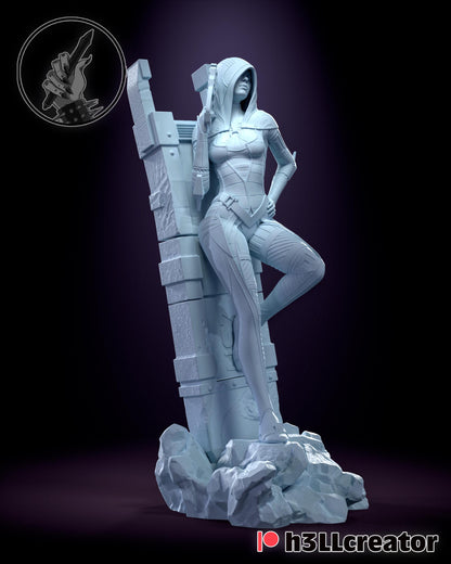 Kasumi Figure - Mass Effect - Alternate view 3