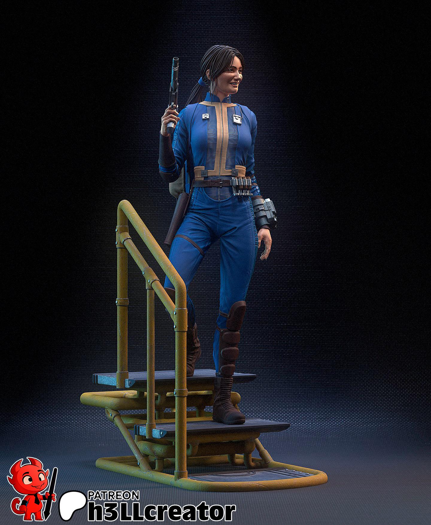 Lucy MacLean TV Character Fallout Figure - Alternate view 3