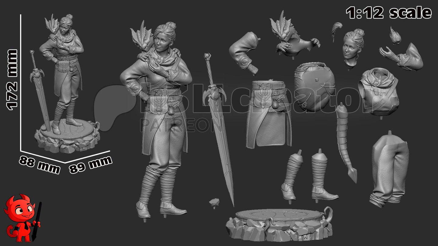 Zoe Split Fiction Figure - Alternate view 8