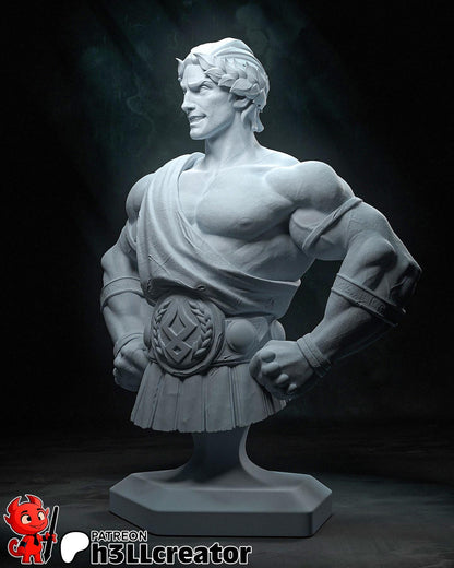 Theseus Bust - Hades - Alternate view 2