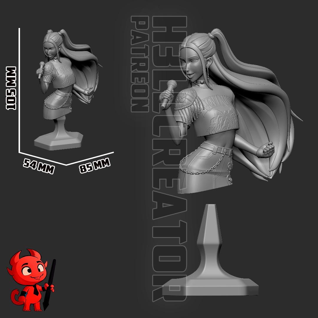 Mira KPop Demon Hunters Bust - Alternate view 7