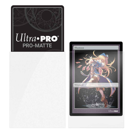 Ultra Pro Japanese Pro-Matte Sleeves - White