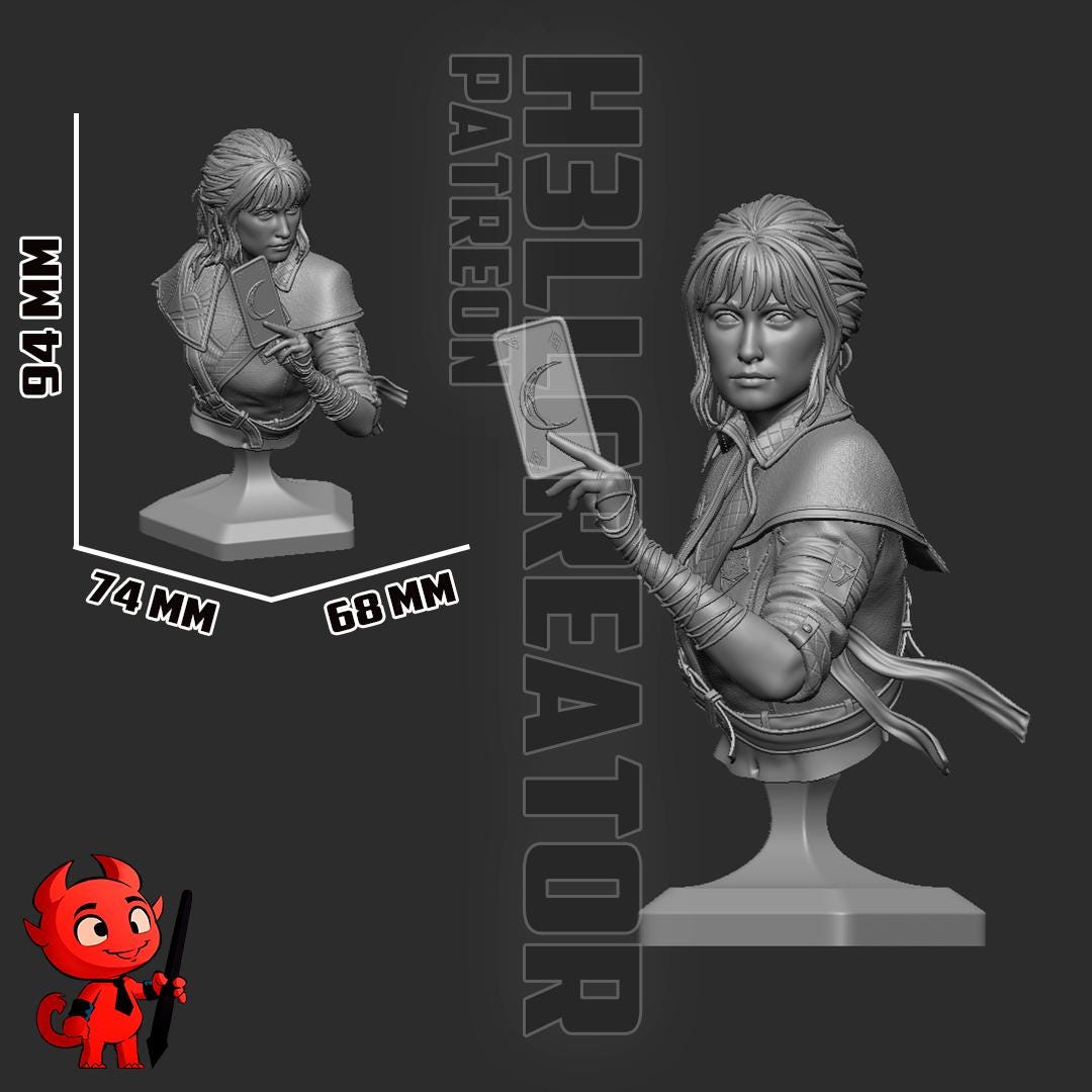 Sciel Bust - Clair Obscur: Expedition 33 - Alternate view 7