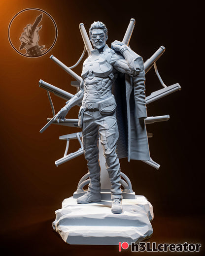 Adam Jensen Deus Ex Figure - Alternate view 2