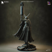 Artillery Witch Trench Crusade Figure - resin tabletop miniature front view