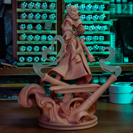 Miss Fortune Resin Miniature Figurine I Game Character I League of Legends Ruined King I Gift for Him Her I Birthday Gift I Anime