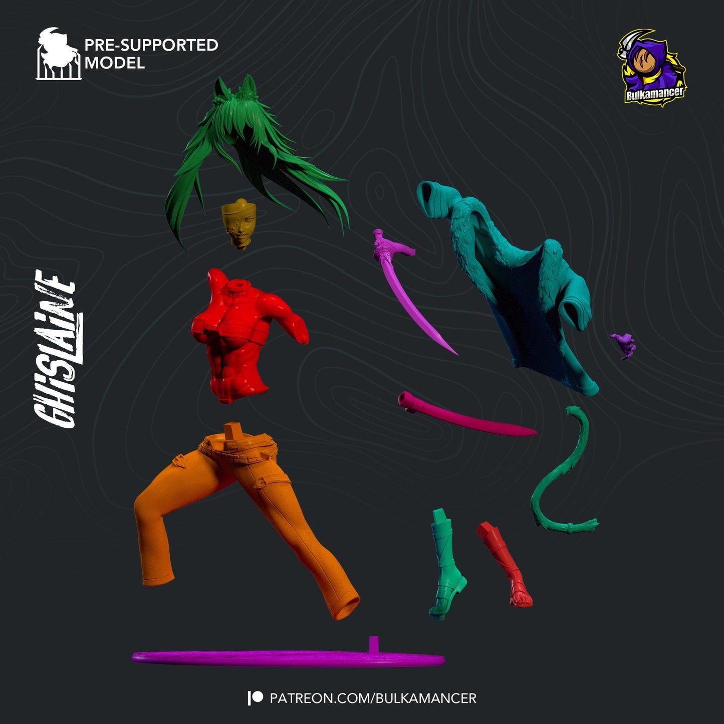 Ghislaine Dedoldia Resin Figurine | Mushoku Tensei | FAN Made