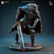 Blaidd the Half Wolf Figure - Elden Ring - resin tabletop miniature front view