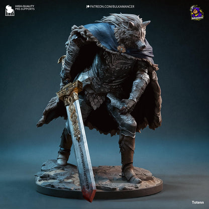 Blaidd the Half Wolf Figure - Elden Ring