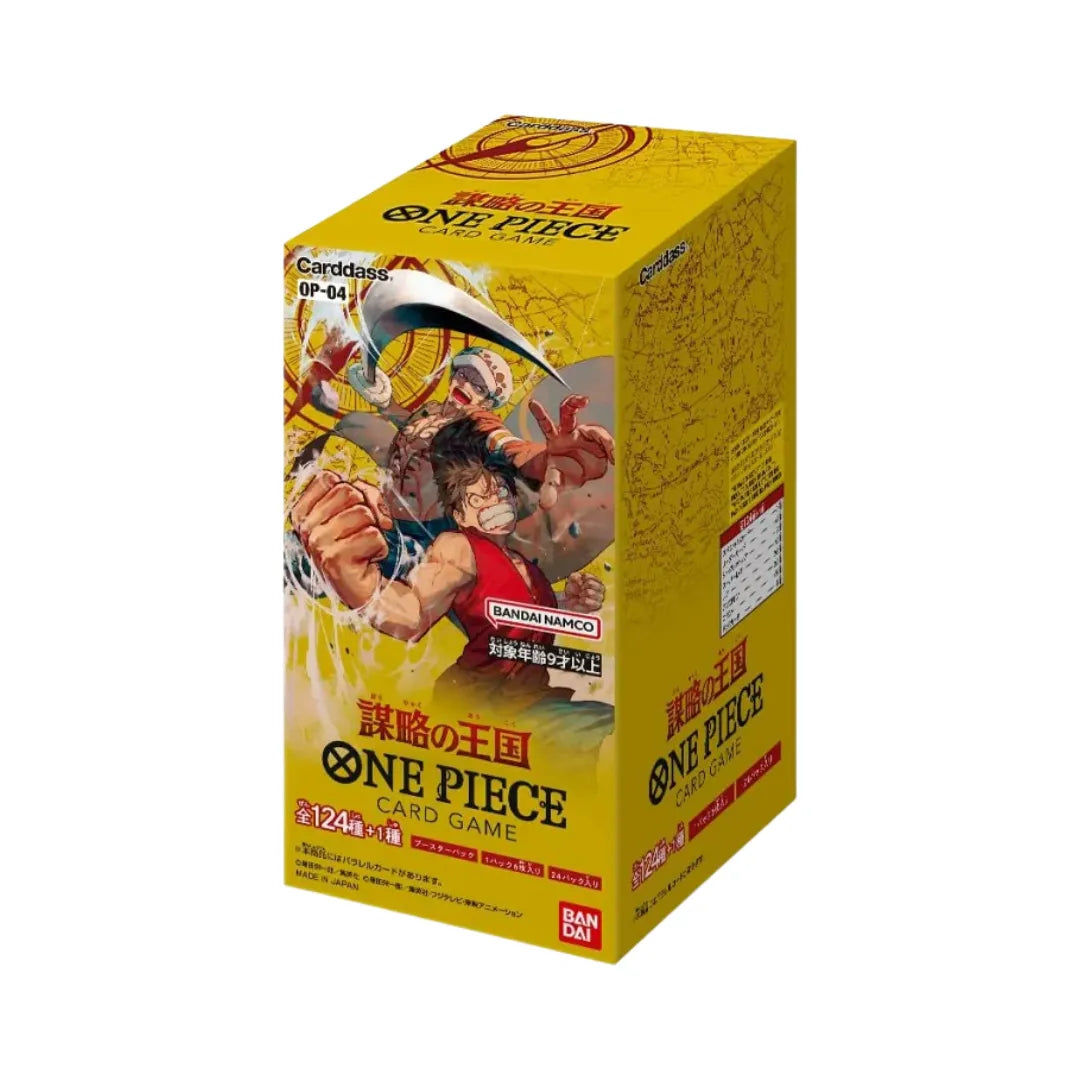 One Piece Card Game OP-04: Kingdoms of Intrigue Booster Box - Japanese