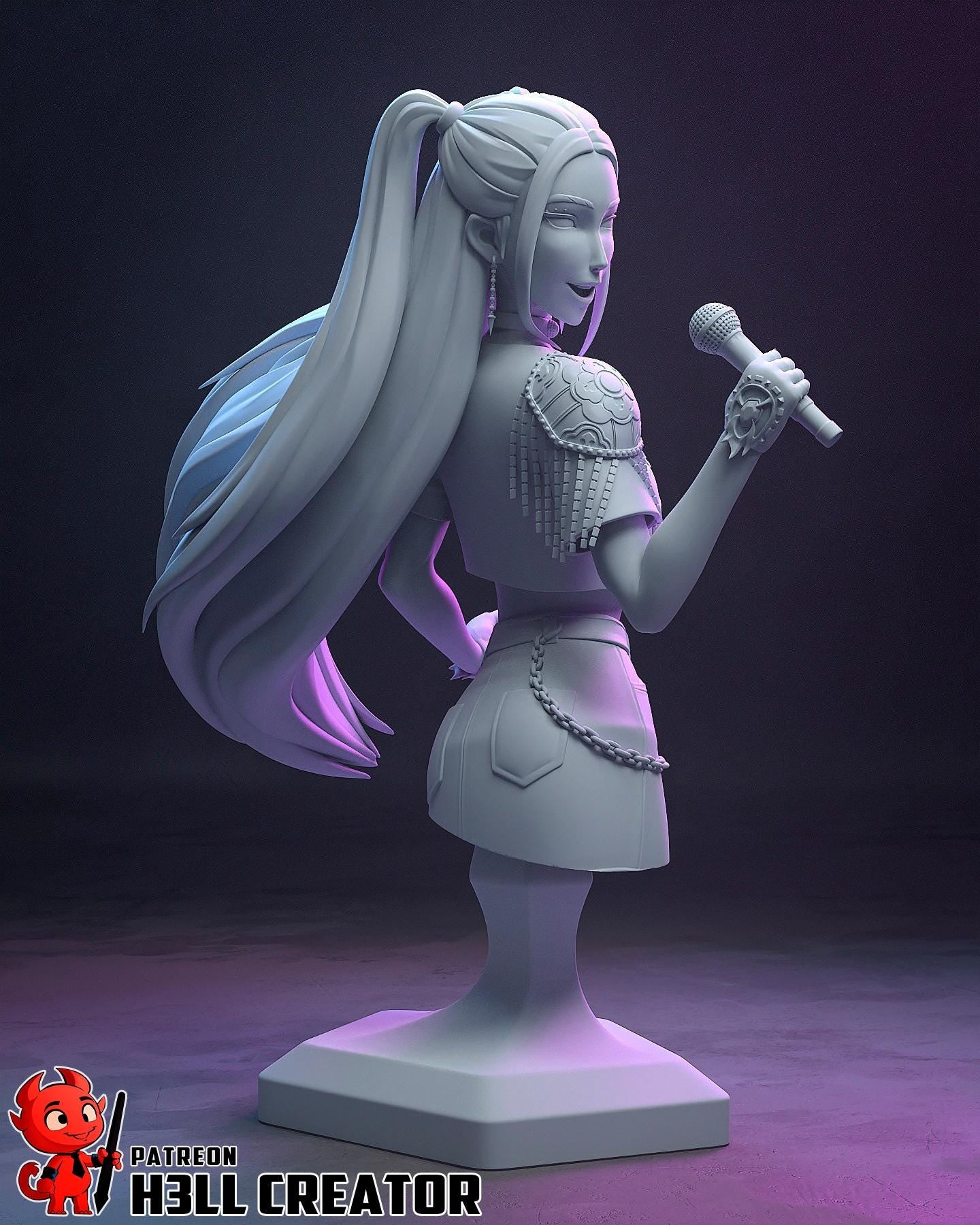 Mira KPop Demon Hunters Bust - Alternate view 6
