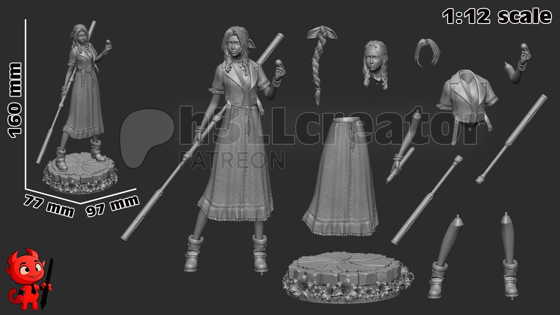 Aerith Figure - Final Fantasy VII - Alternate view 8