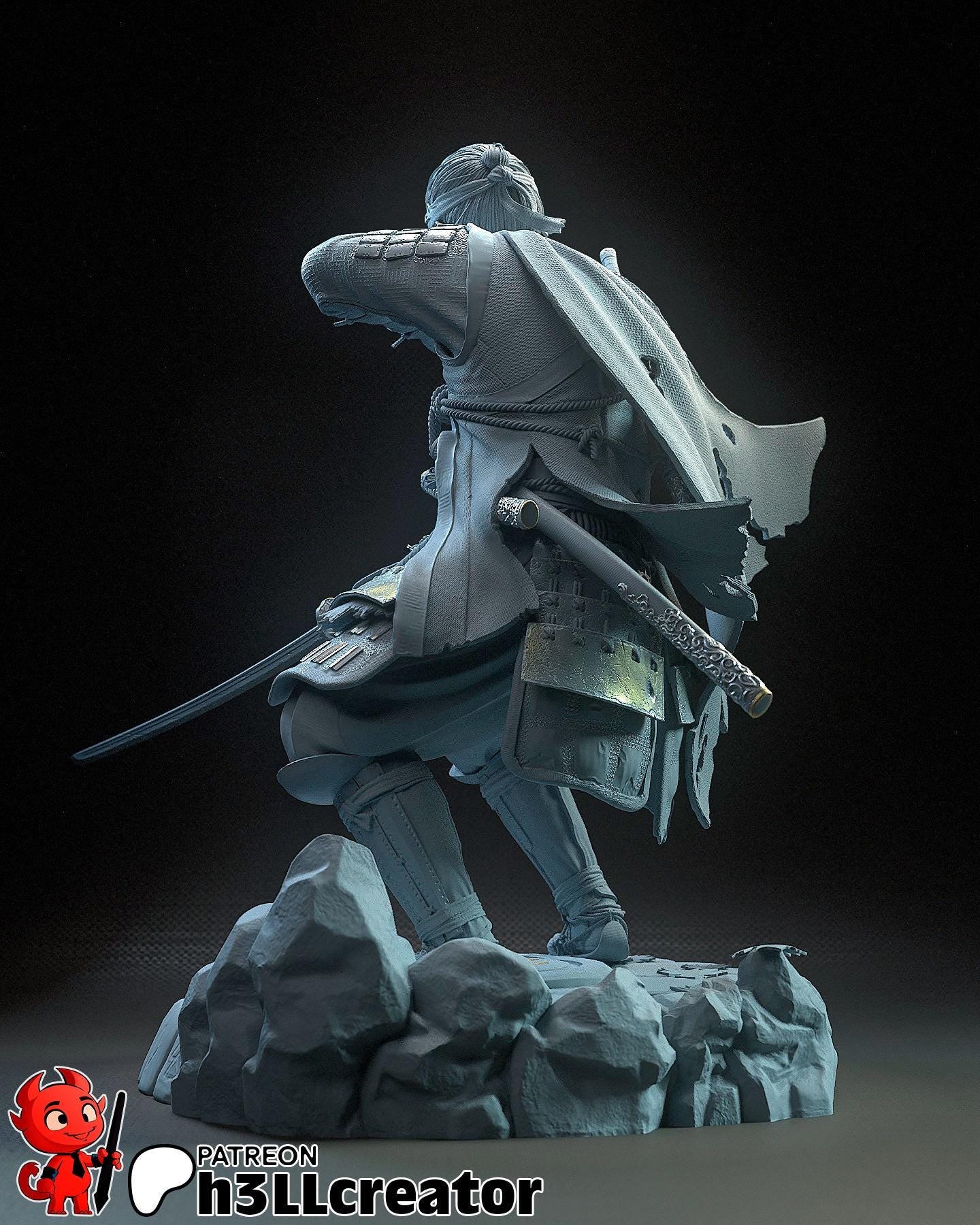 Jin Sakai Ghost of Tsushima Figure - Alternate view 6