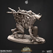 Giant Miniature - resin tabletop miniature front view