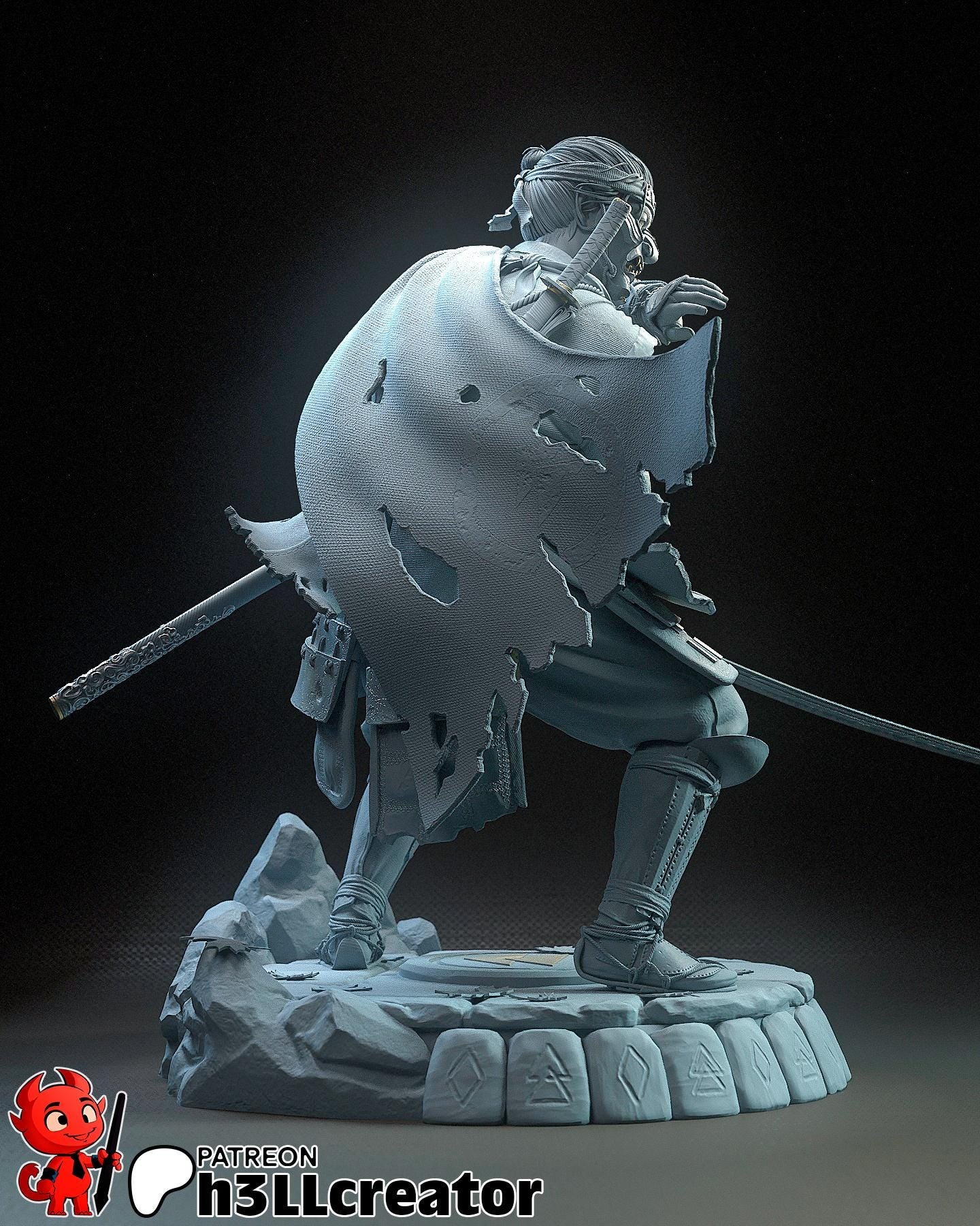 Jin Sakai Ghost of Tsushima Figure - Alternate view 7